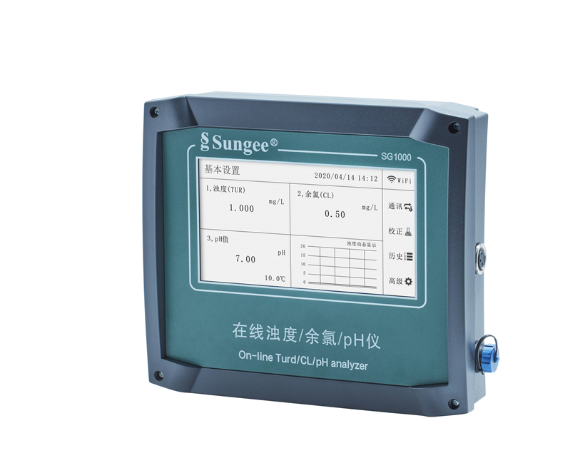 在線濁度/余氯/pH儀